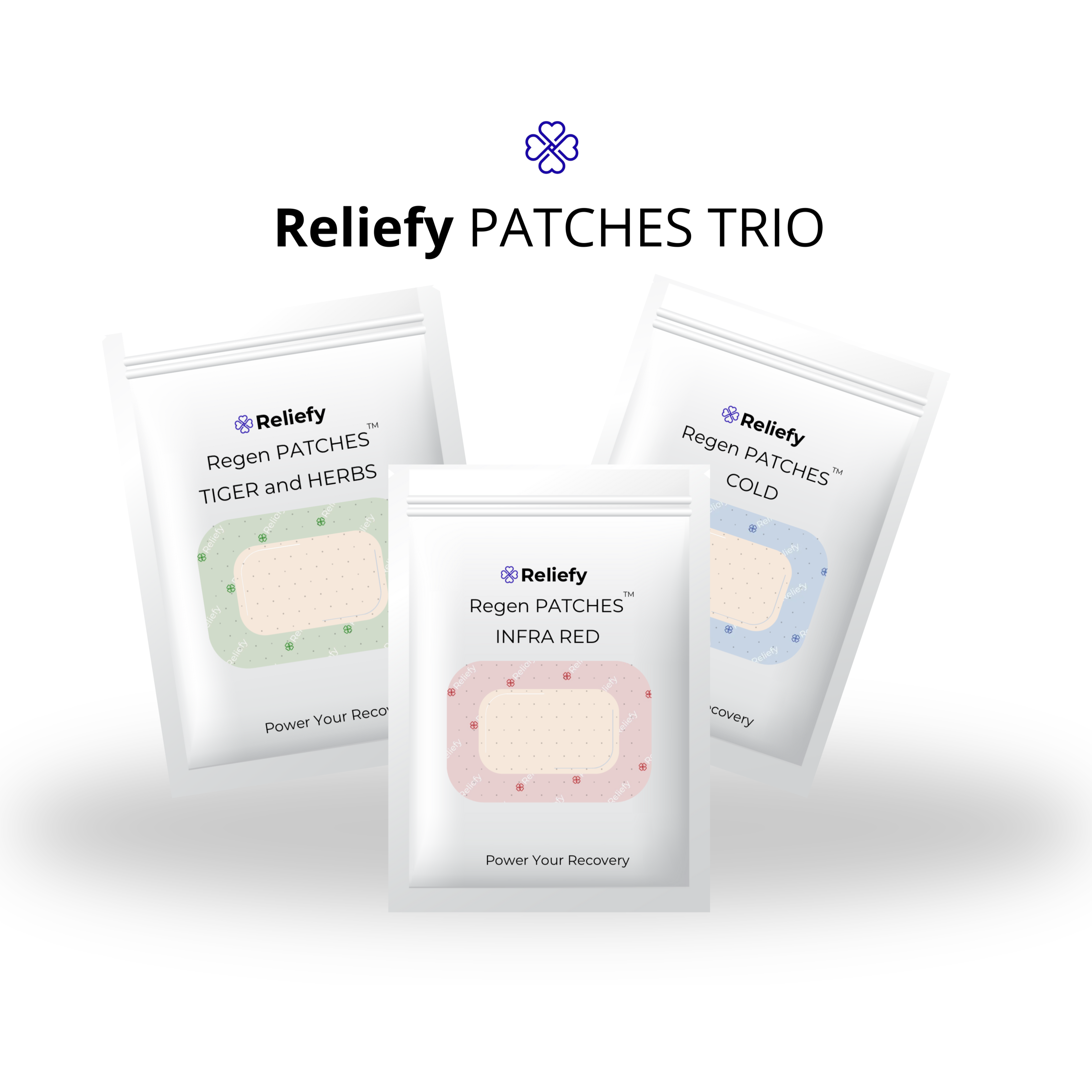 Reliefy patches TRIO